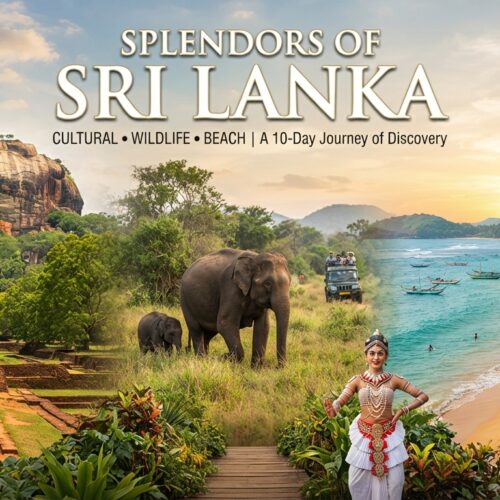 Splendors of Sri Lanka (Cultural, Wildlife & Beach)